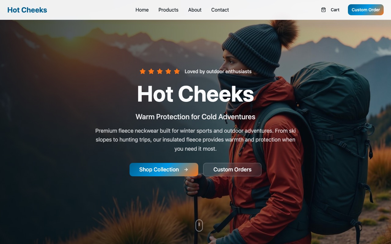 Hot Cheeks website